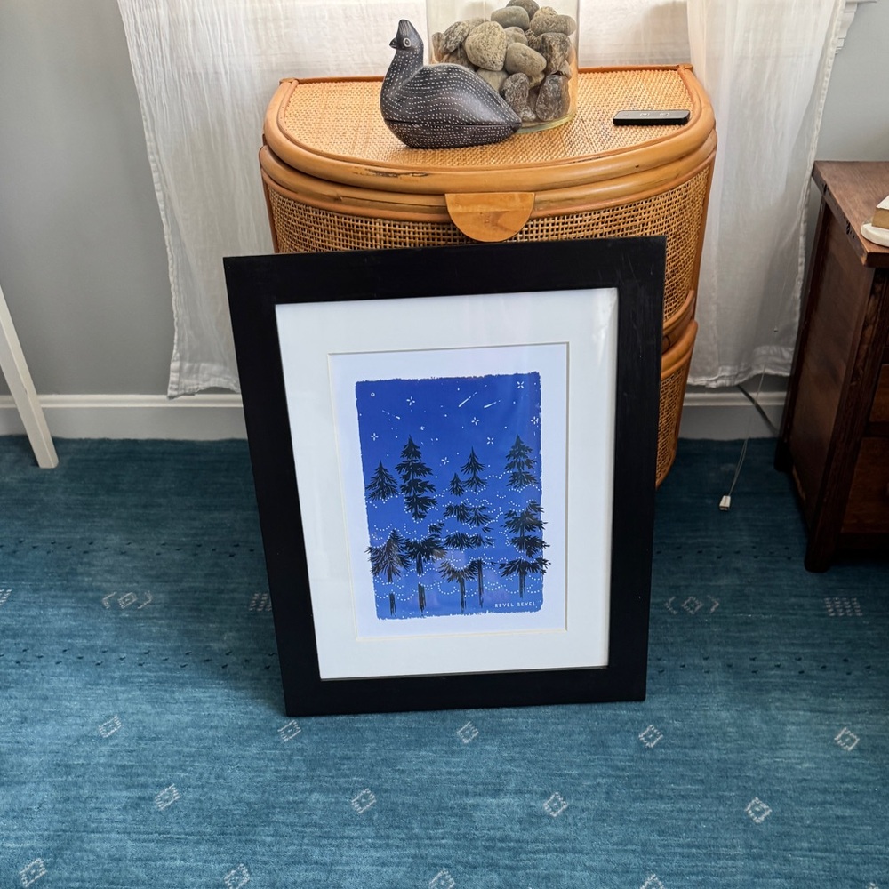 Artsy Framed Picture
